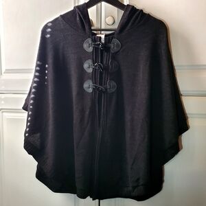 Libian Black Garment with Label Detail